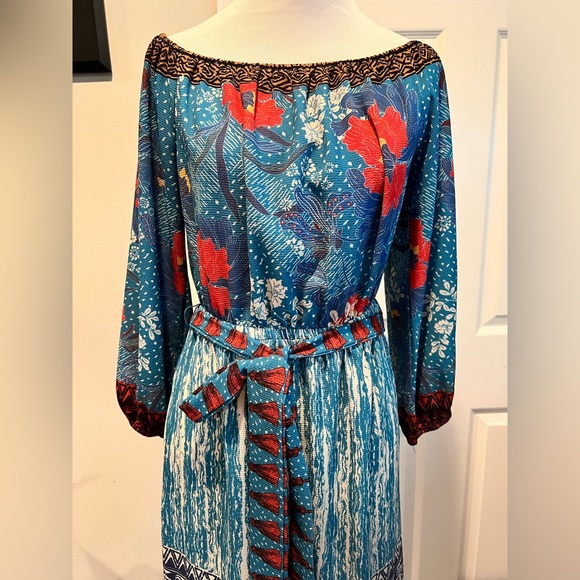 Flying Tomato Dresses & Skirts - Flying Tomato Boho Blue Maxi Dress
